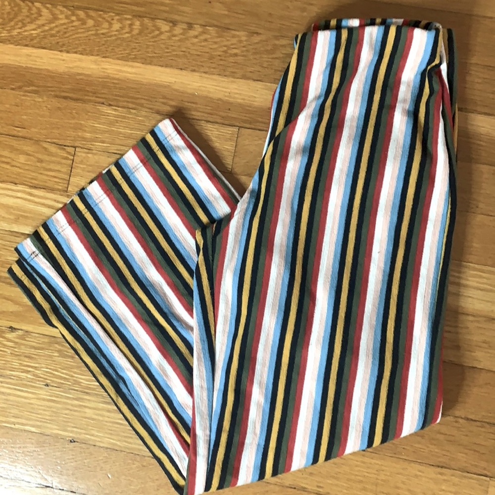 Urban outfitters colorful striped pants